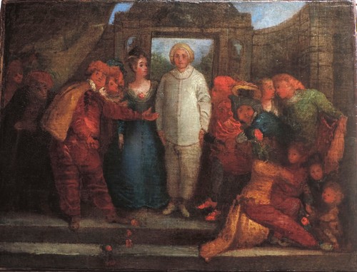 Dipinto oliosu tela - inizio, xix