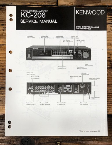 Kenwood 206 - kenwood, kc-206