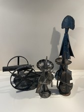 Lotto sculture di ferro vintage