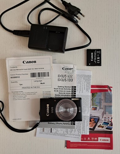 Canon ixus 132 - ixus, 16mp