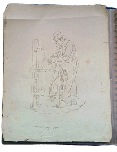 Disegno arrotino ambulante - "arrotino, ambulante"