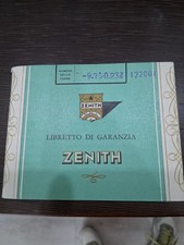 Garanzia orologi Zenith