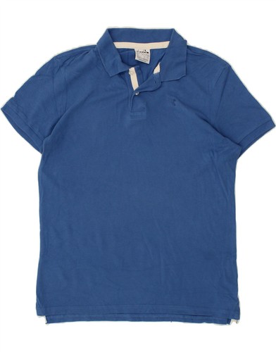 Polo uomo diadora blu - uomo,