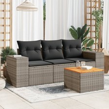 vidaXL Set Divani da Giardino