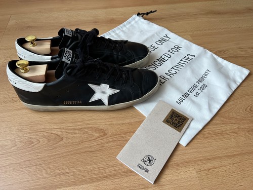Golden goose super - golden, nero