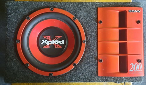 Sony xplod aw200x subwoofer - sony, xs-aw200x