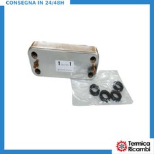 Scambiatore di calore a 10 Piastre con guarnizioni Ferroli 3980I000 compatibile