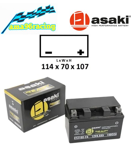Batteria asaki ctz7fa - asaki,