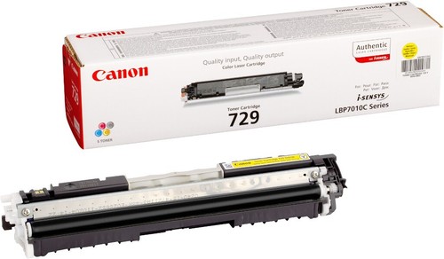 Toner originale canon 729y - tp,