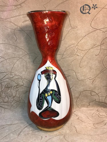 Vaso italiano ceramica anni - vaso,