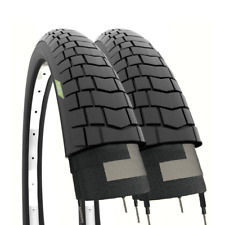 2 COPERTONI NERI 20 X 1.95 (50-406) BICI BIKE BICICLETTA BMX & FREE STYLE BIMBO 