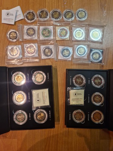 Euro con anello in - x,
