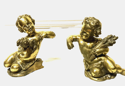Paio pendolo bronzo d - di,