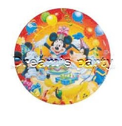 Piatto topolino party - d.23,