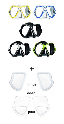 Mares vision maschera - mares,