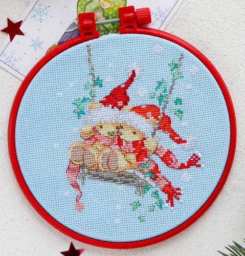 Kit punto croce orsi - di, natale