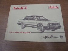 ALFA ROMEO ALFA 6 TURBO DIESEL