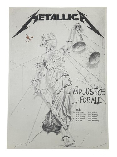 Metallica and justice - metallica, “and