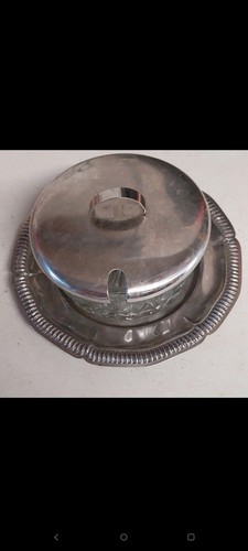 Porta formaggio inox - porta, vintage