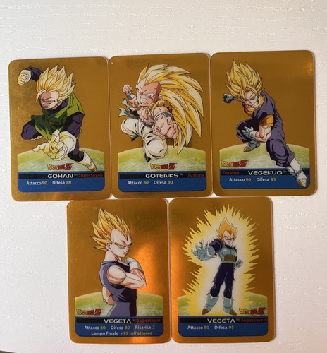 Lamincards dragonball edibas - lamincards,