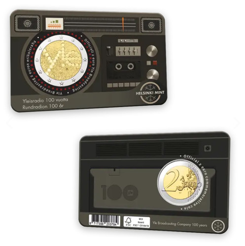 Coincard euros - 2€,