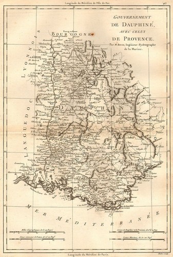 Carta geografica antica - antica, 1700