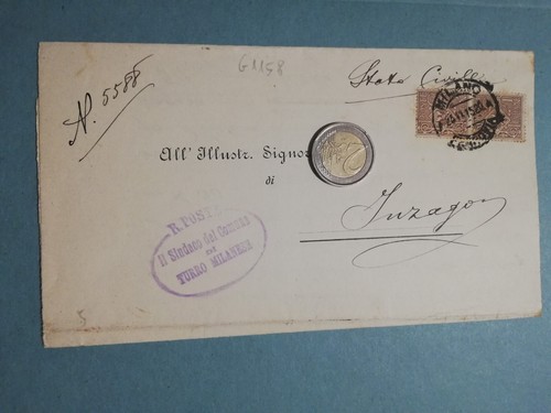 G1158 floreale coppia 1915 - g1158,