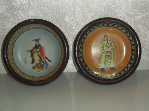 Coppia quadri porcellana - di,