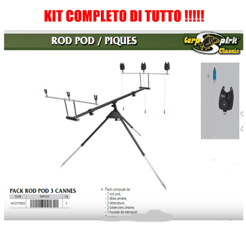 Carp spirit rod pod canne - spirit,