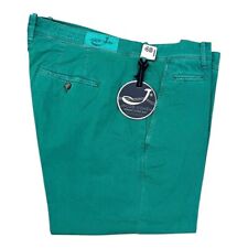 Jacob Cohen PW665 Comfort Vintage Pantaloni Chino Jeans Verde 40 Nuovo Etichetta
