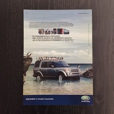 2009 Land Rover Discovery 3 - Original AD Advertising Pubblicità Vintage