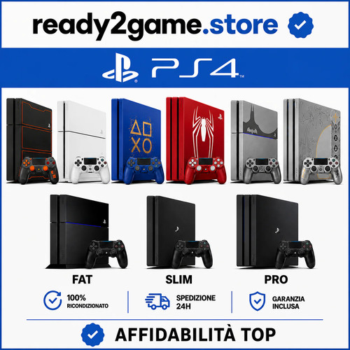 Playstation ps4 pro slim - 4, fat