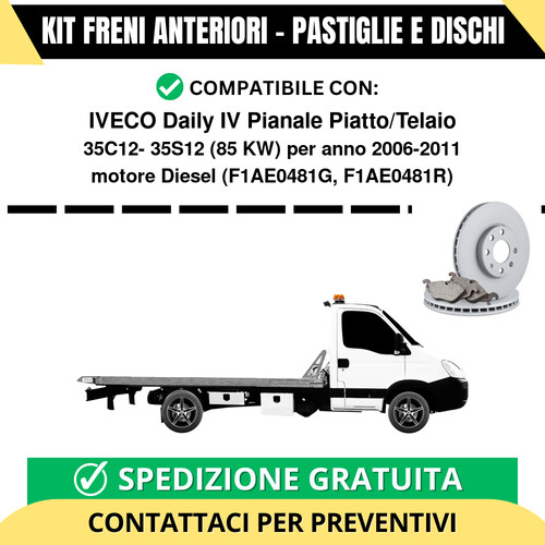 Kit freni anteriori - kit,