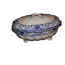 Zuppiera Belga in Porcellana