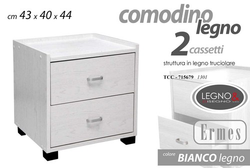 Comodino camera letto - comodino,