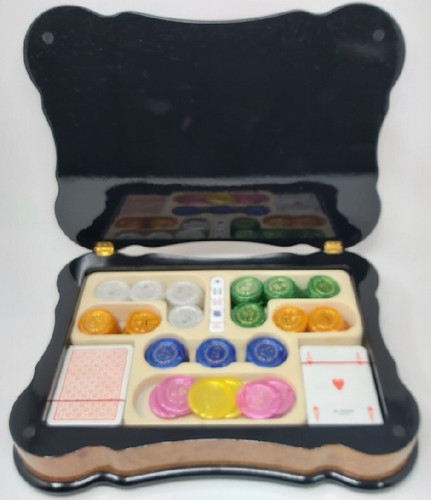 Scatola gioco radica pregiata - gioco,