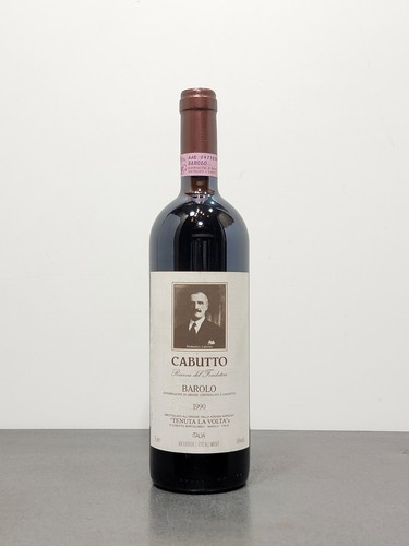 Barolo cabutto 1990 tenuta - barolo,