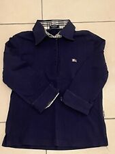 Polo Burberry Bleu taille L