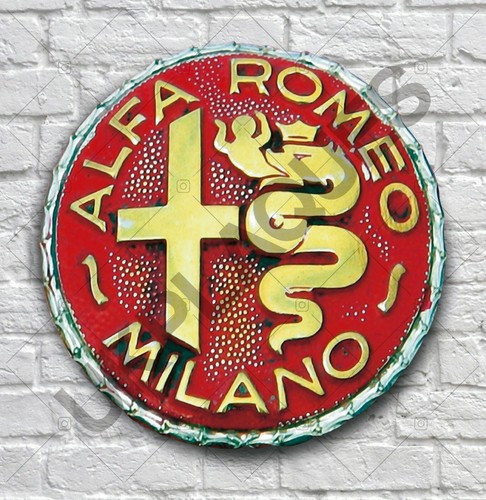 Alfa romeo distintivo piedi - romeo, 2
