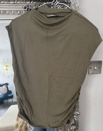 Stradivarius top donna kaki