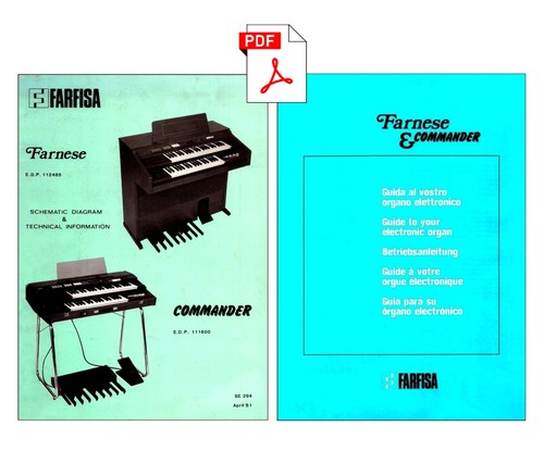Farfisa commander and farnese - commander,