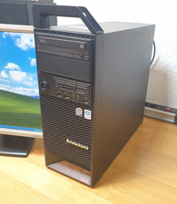 Lenovo Windows XP Gamer PC DVD 2,66 GHz 4 GB LPT COM 250 GB computer retrò 512 GPU