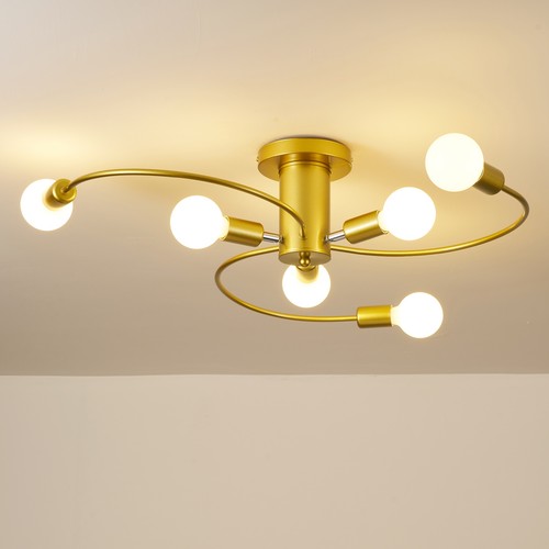 Plafoniera moderna oro