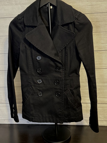 Giacca denim nera divisa - h&m,