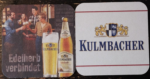 Sottobicchiere birra kulmbach - birra,