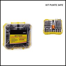 2pz KIT PUNTE AVVITATORE 34