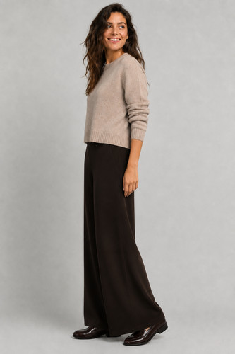 Pantalone donna perla palazzo - donna,