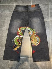 Jeans larghi grigi stile
