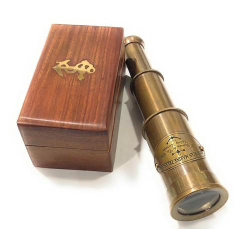 Telescopio portatile ottone - portatile,