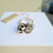 Roberto Giannotti Anello Chiama Angeli Charms in Argento SFA33 SCONTO  30%